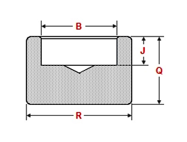 ASME B16.11 Socket Weld End Cap Dimensions ASME B16.11插座焊接端盖尺寸
