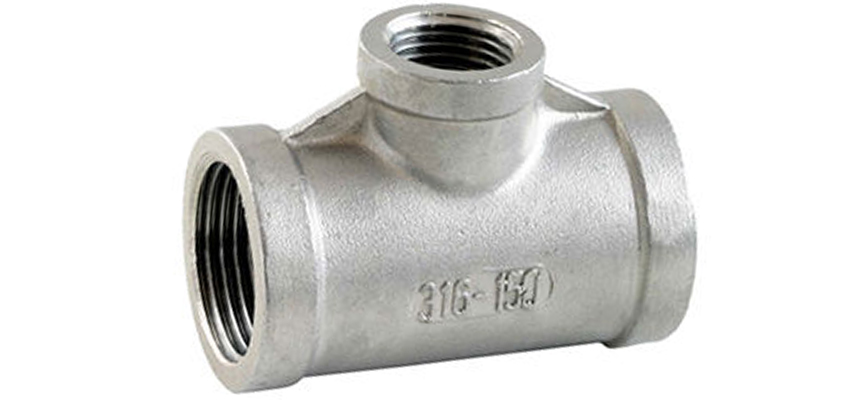 ASME B16.11 Threaded Reducing Tee Manufacturers ASME B16.11穿线减少T恤制造商