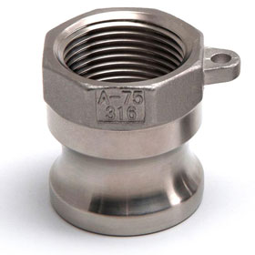 Stainless Steel 316 IC Fittings Cam Lock A 不锈钢316 IC配件凸轮锁