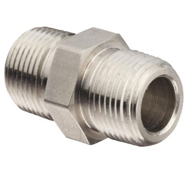 Stainless Steel 316 IC Fittings Hex Nipple 不锈钢316 IC配件十六进制乳头